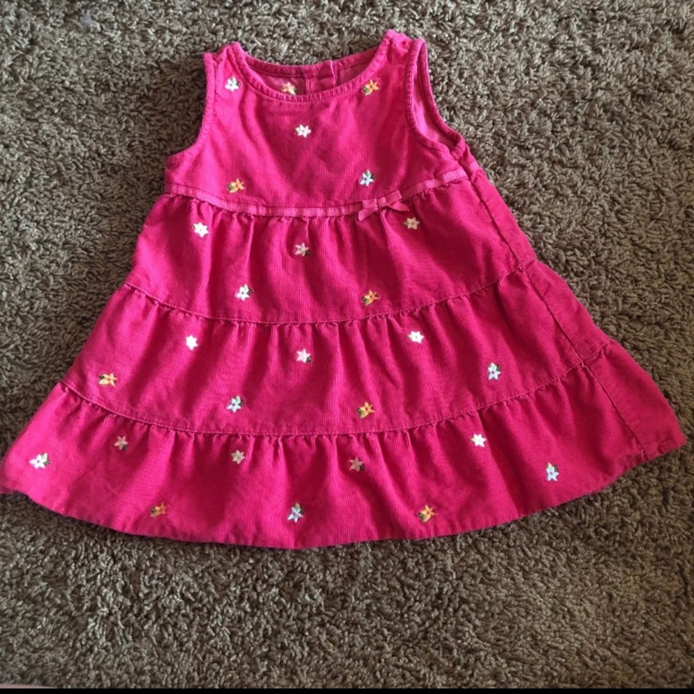 GYMBOREE Pink corduroy dress